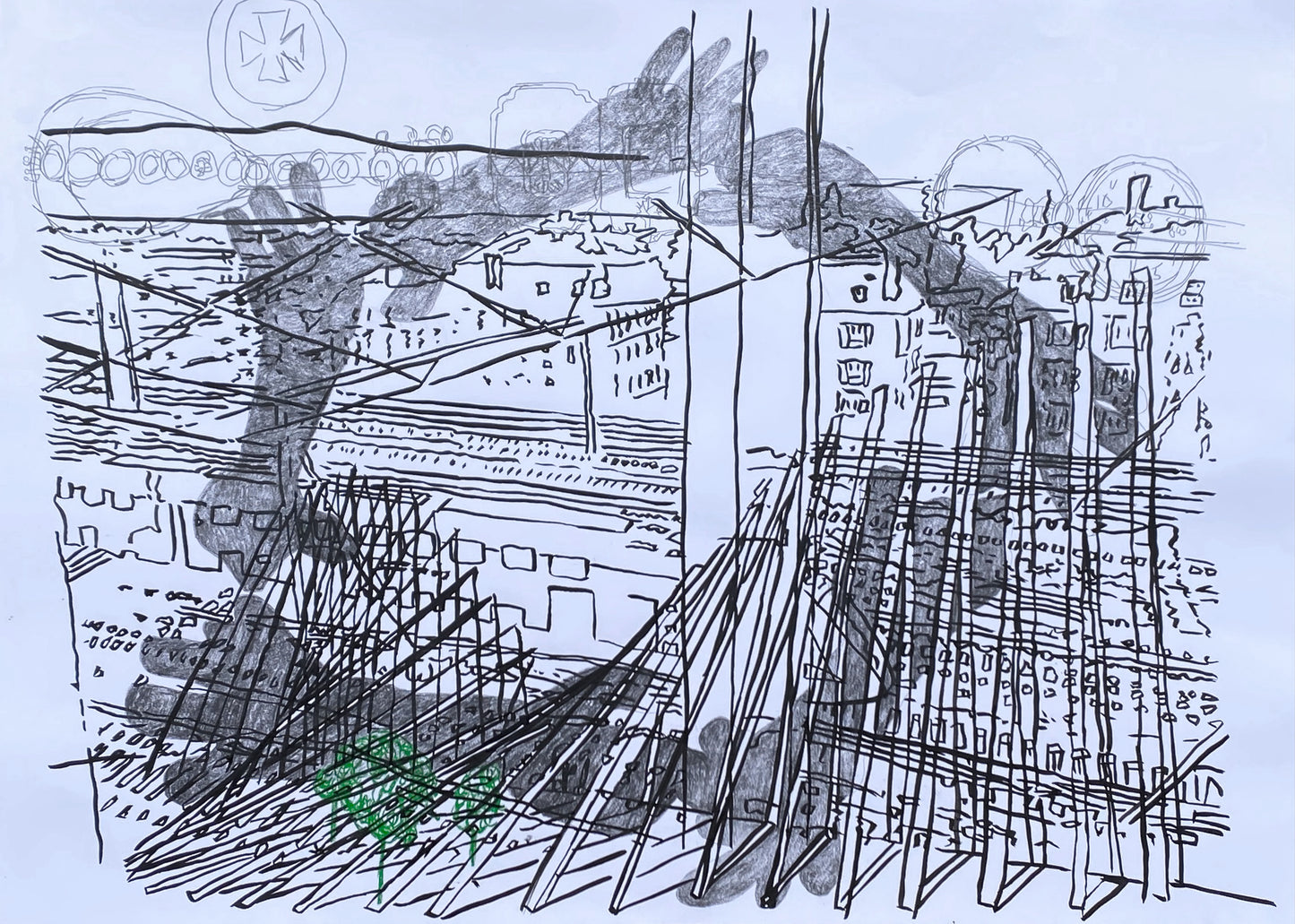 What does love look like? - large scale drawing